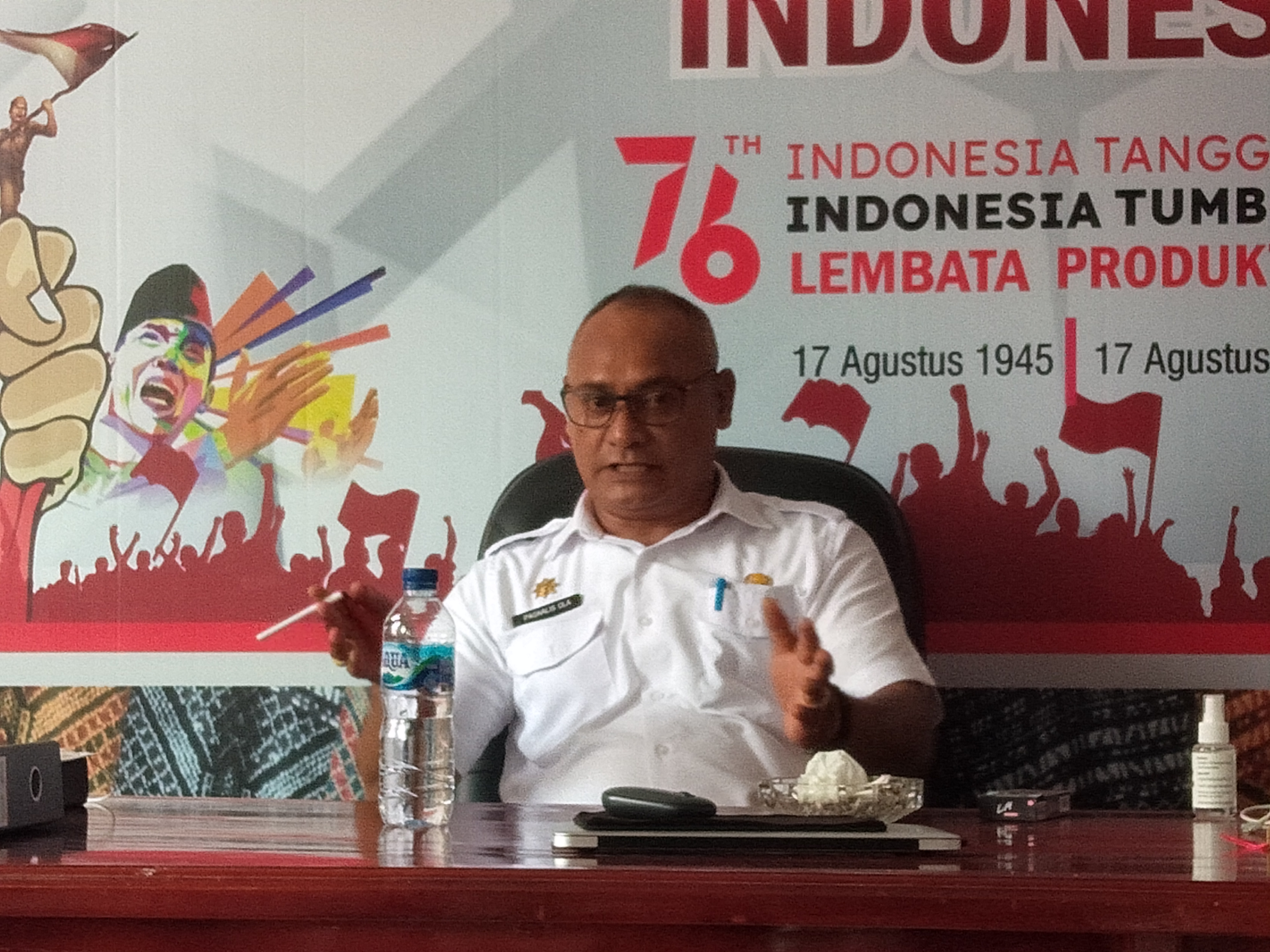 Sekda Kabupaten Lembata,  Paskal Tapobali.