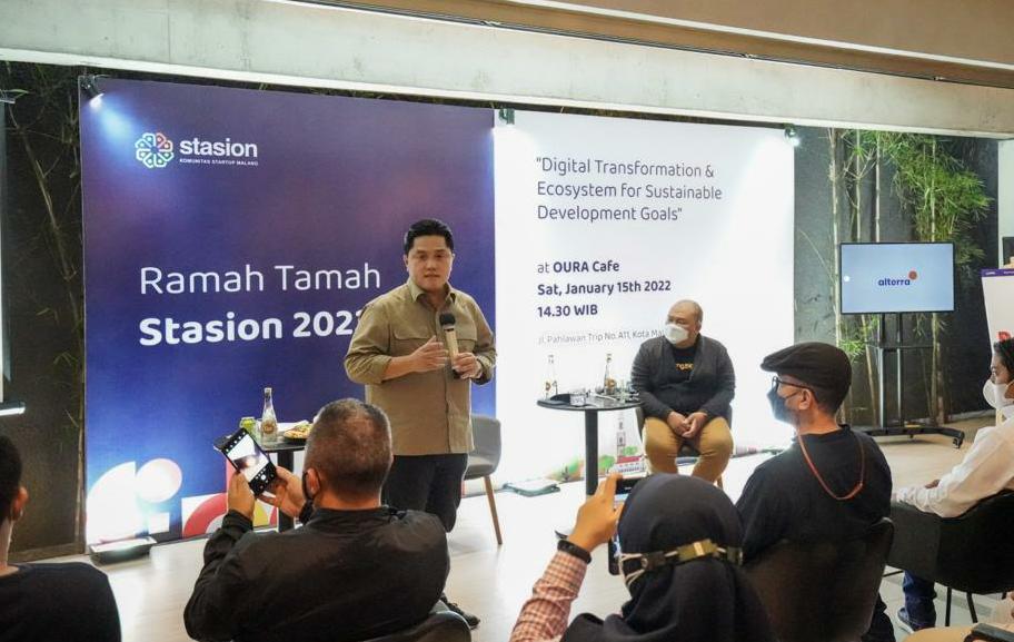 Menteri BUMN Erick Thohir