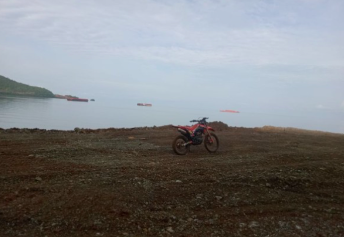 Ilustrasi laut reklamasi.