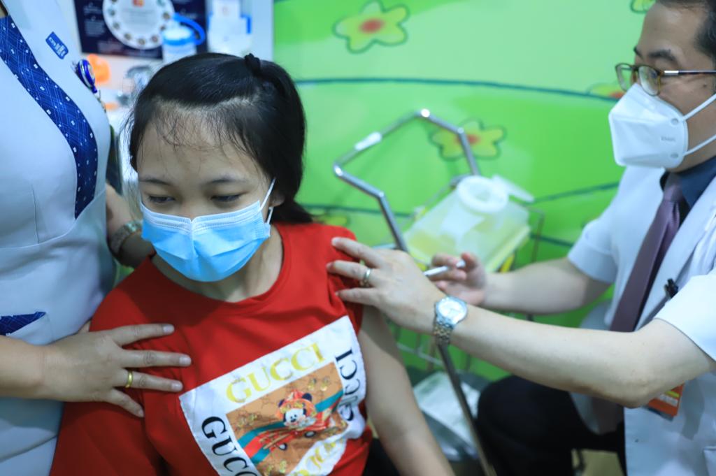 Rumah Sakit Premier Jatinegara (RSPJ) melaksanakan Sentra Vaksinasi Anak di Lokasi RSPJ, jakarta.