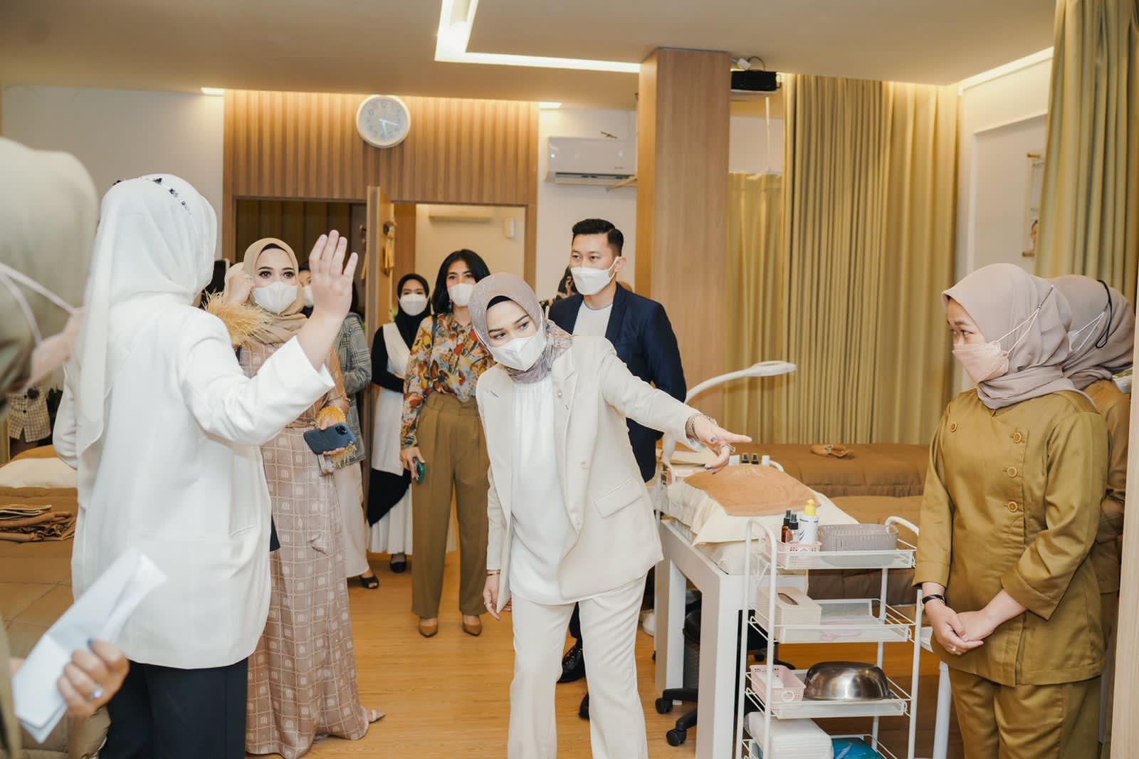 Tempat treatment milik Amskin Beauty Care.  