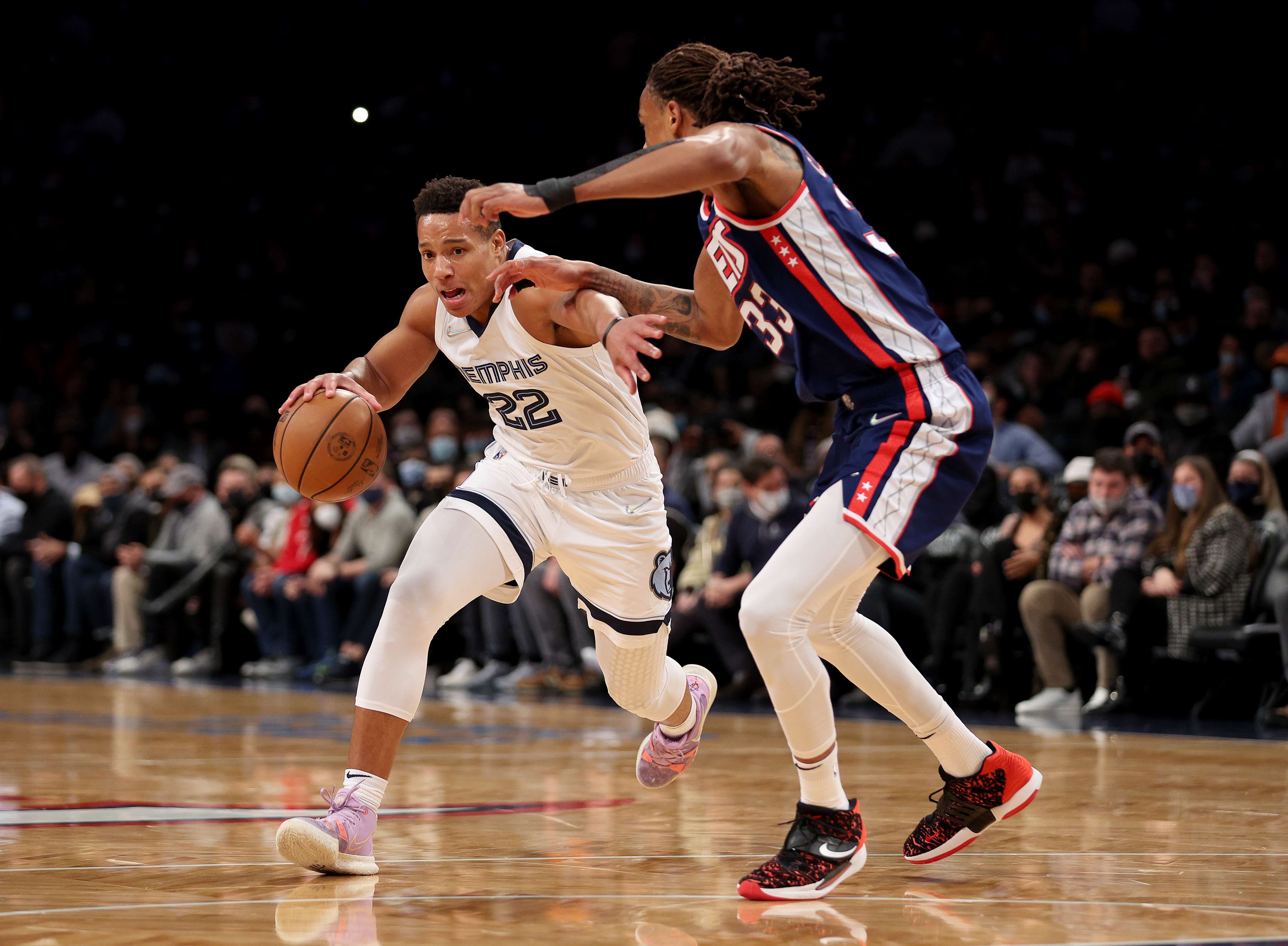 Laga NBA antara Brooklyn Nets dan Memphis Grizzlies