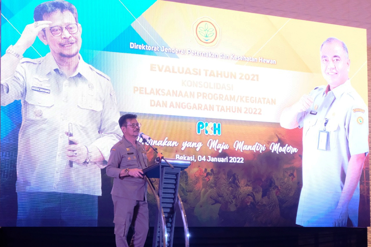 Jadikan 2022 Tahun Peternakan, Mentan SYL Dorong Percepatan Kinerja Program PKH