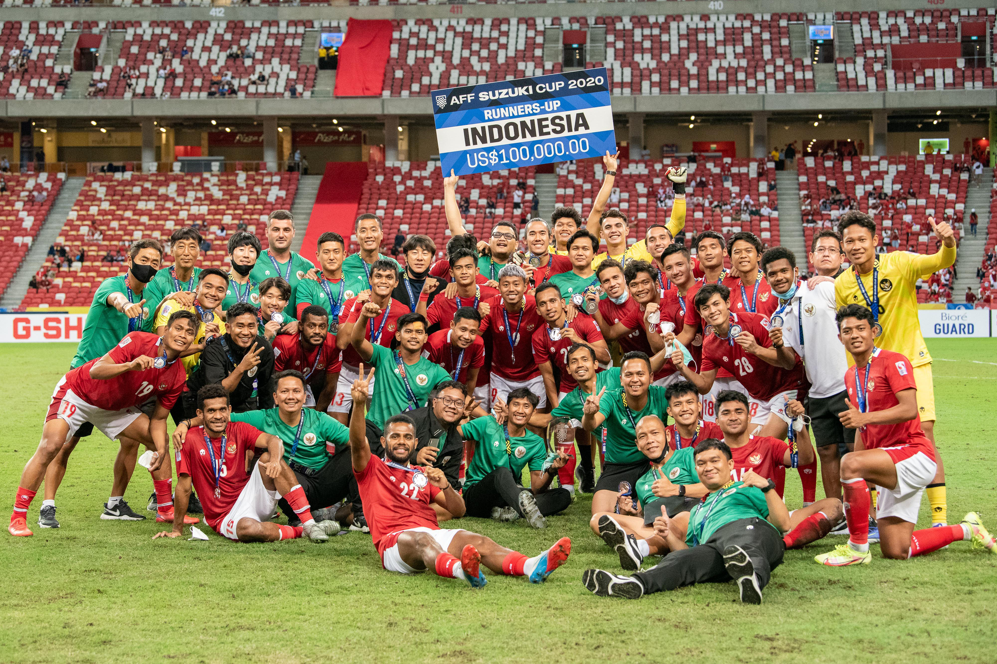 Timnas Indonesia Runner Up Piala AFF 2020