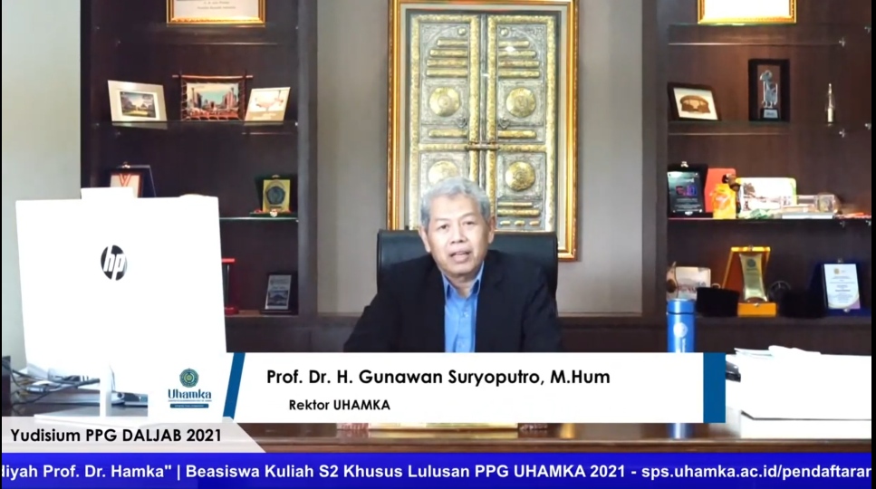 Rektor Uhamka Prof Gunawan Suryoputro