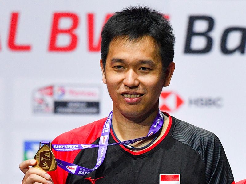 Pebulu tangkis ganda putra Indonesia Hendra Setiawan