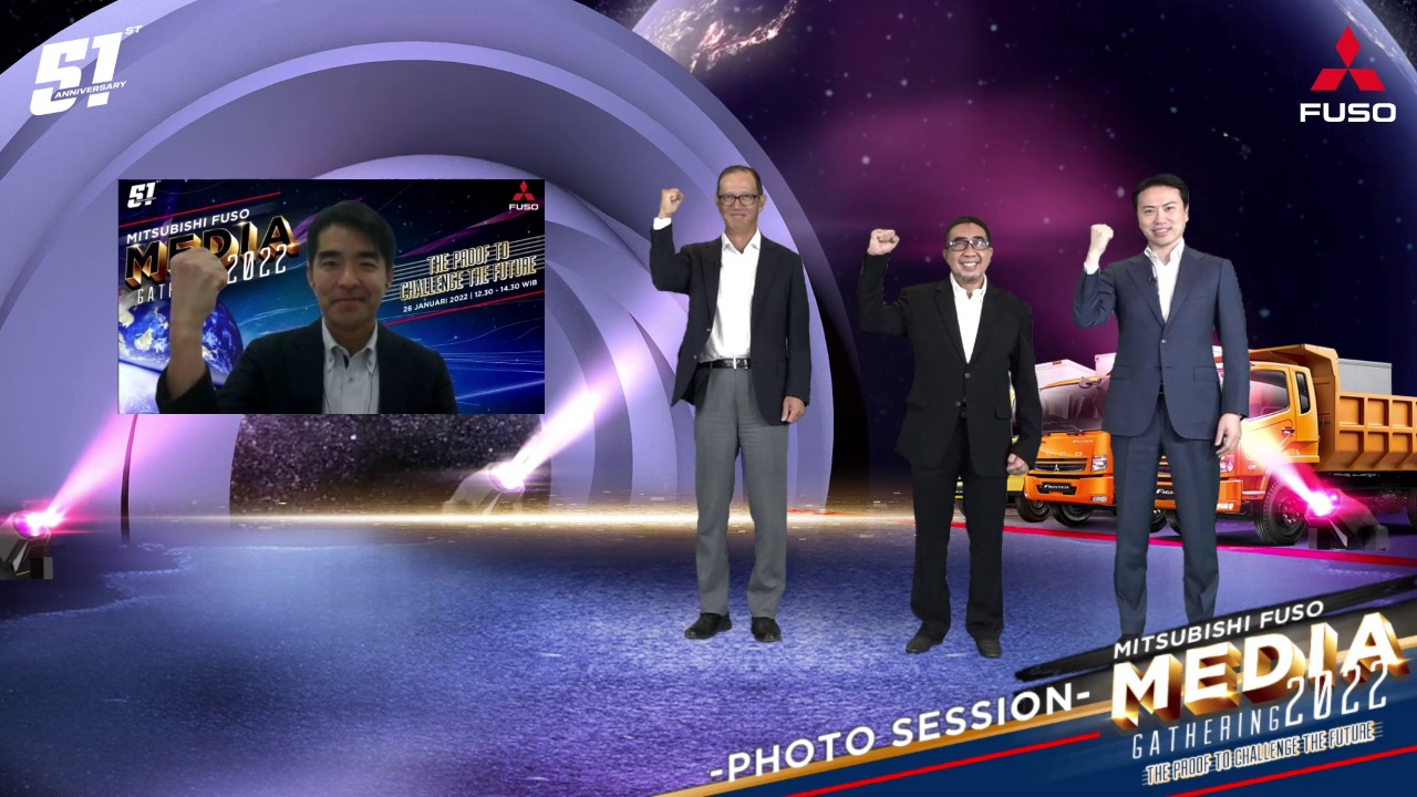 Virtual Media Gathering 2022 yang digelar PT Krama Yudha Tiga Berlian Motors (KTB).