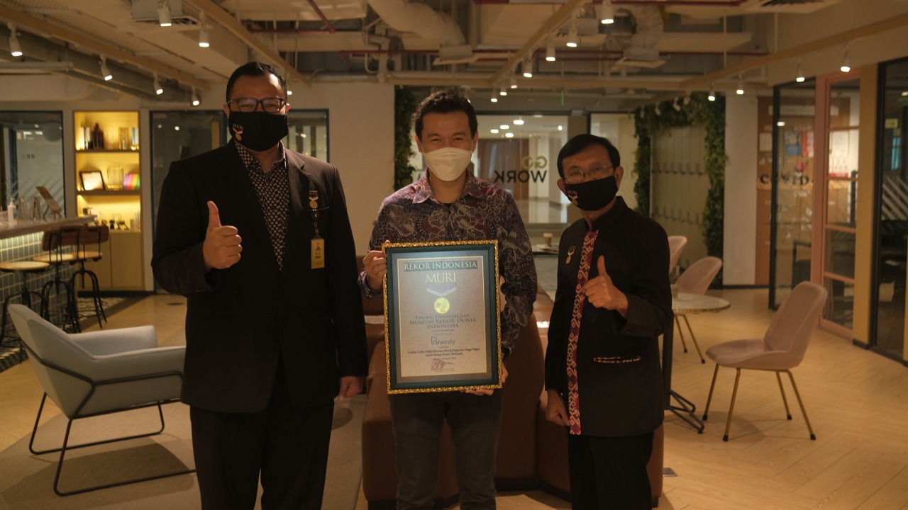 Rekor MURI untuk Tyr Out Akbar UTBK Pahamify