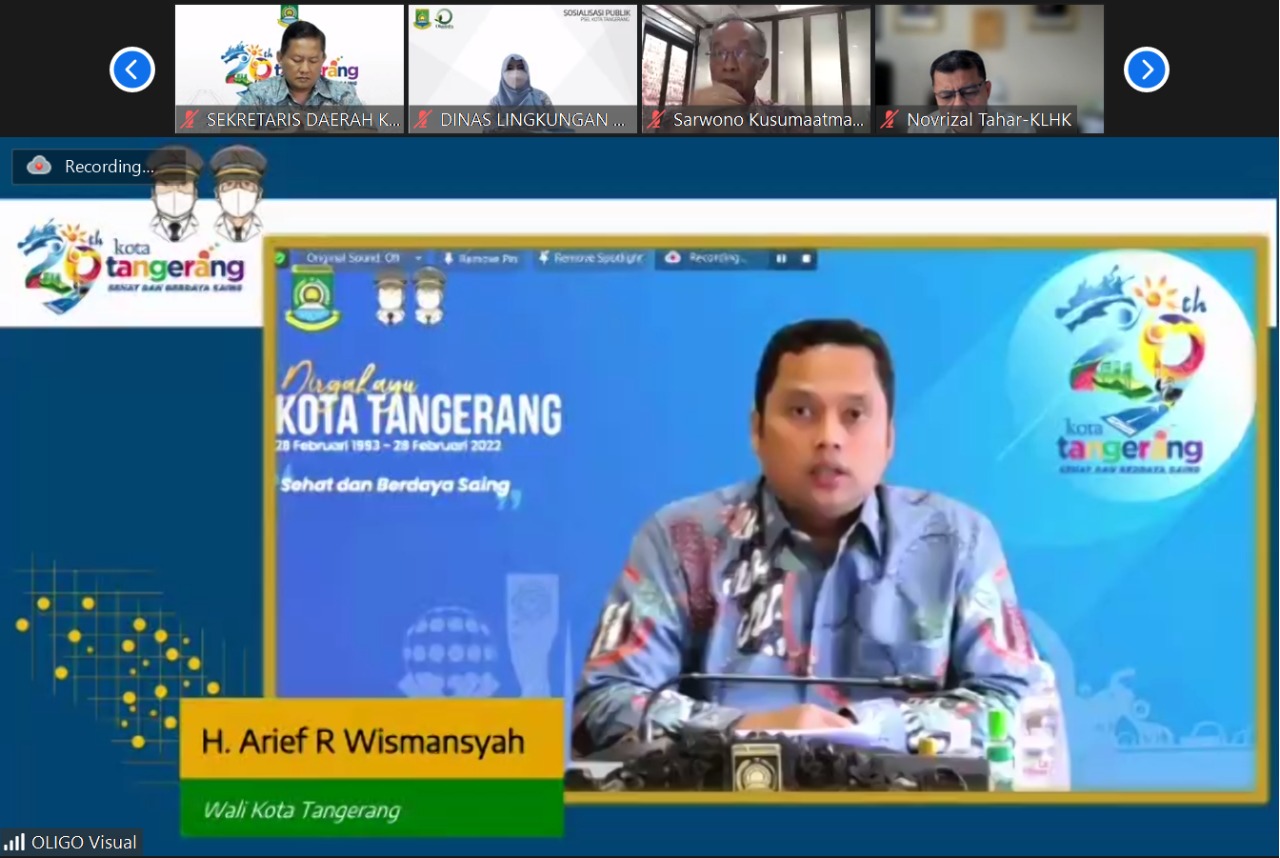 Sosialisasi pengelolaan sampah menjadi energi listrik di Tangerang