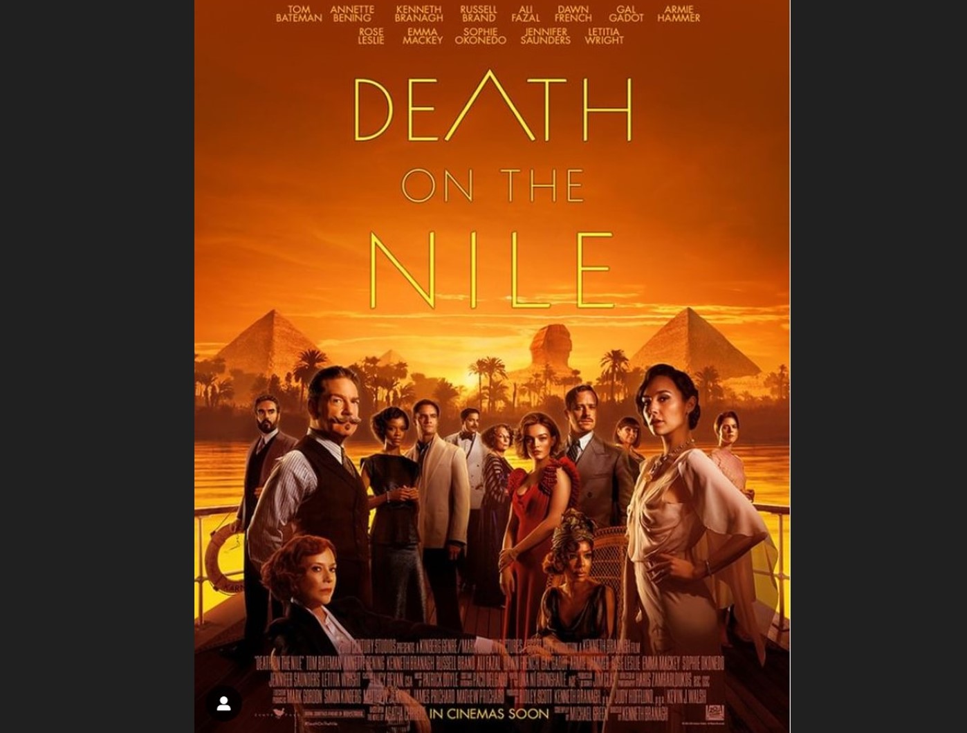 Poster film Death on the Nile