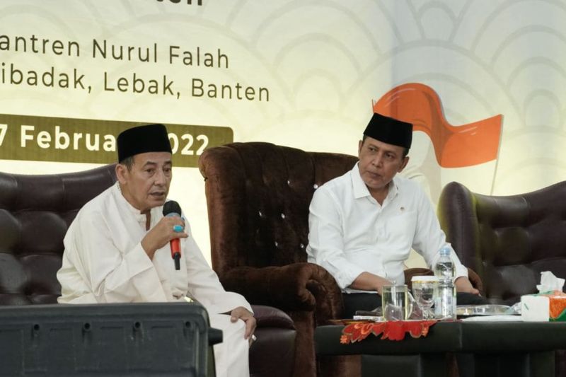Anggota Watimpres RI Habib Luthfi bin Yahya menjadi narasumber dalam Silaturahmi dan Dialog Kebangsaan yang digelar BNPT di Banten.