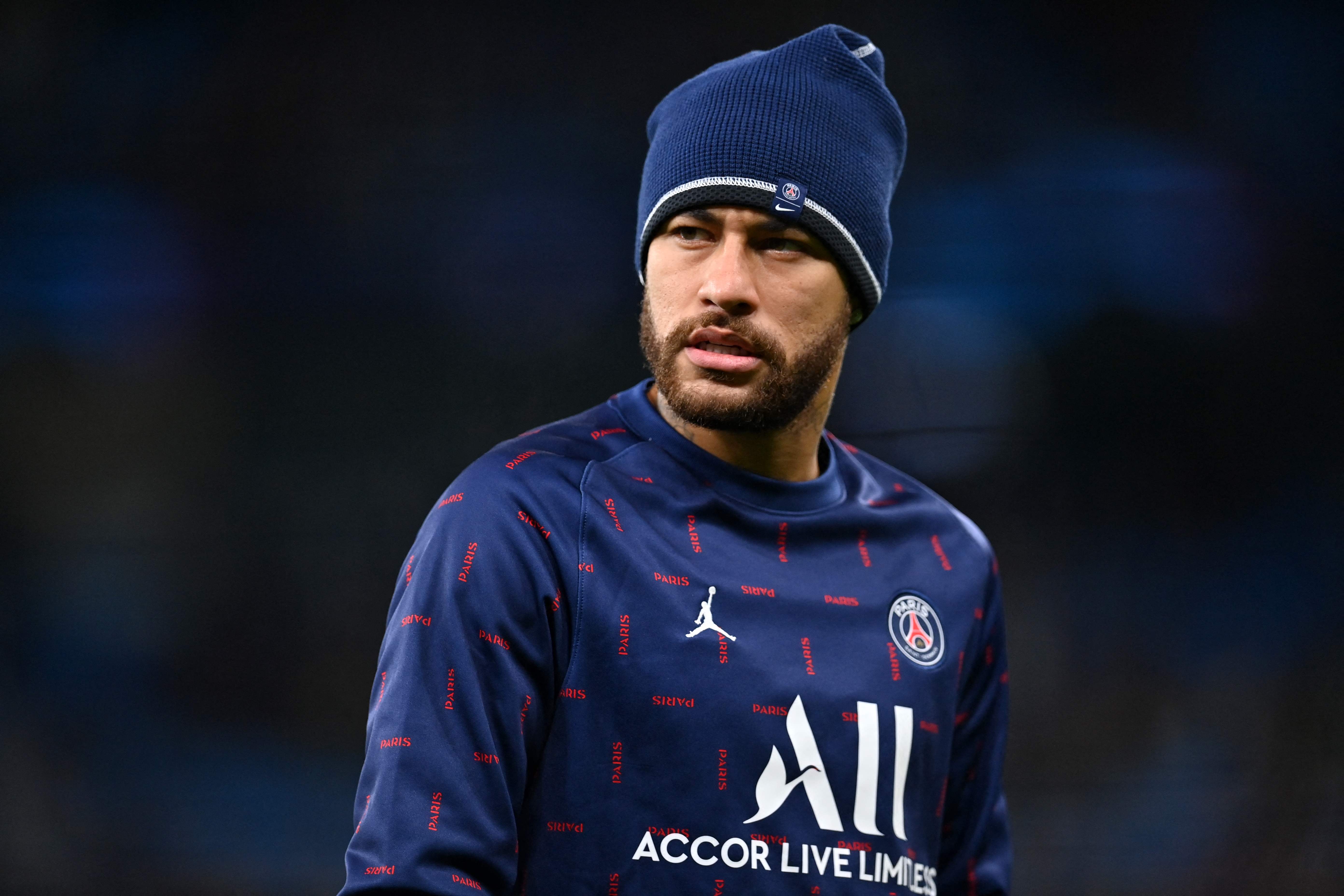 Penyerang Paris Saint-Germain Neymar 