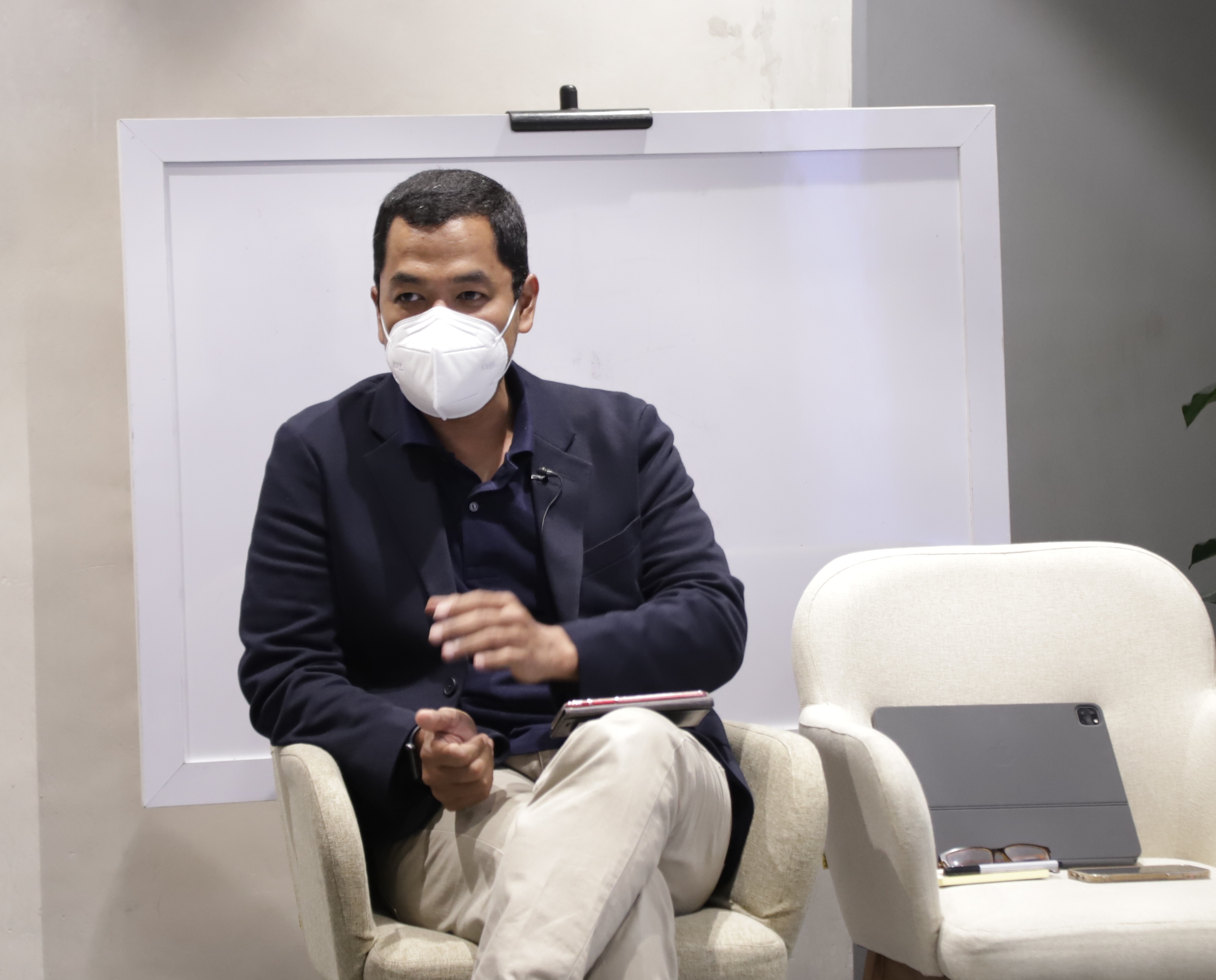 Direktur Finance & Risk Management Telkomsel, Mohamad Ramzy. 