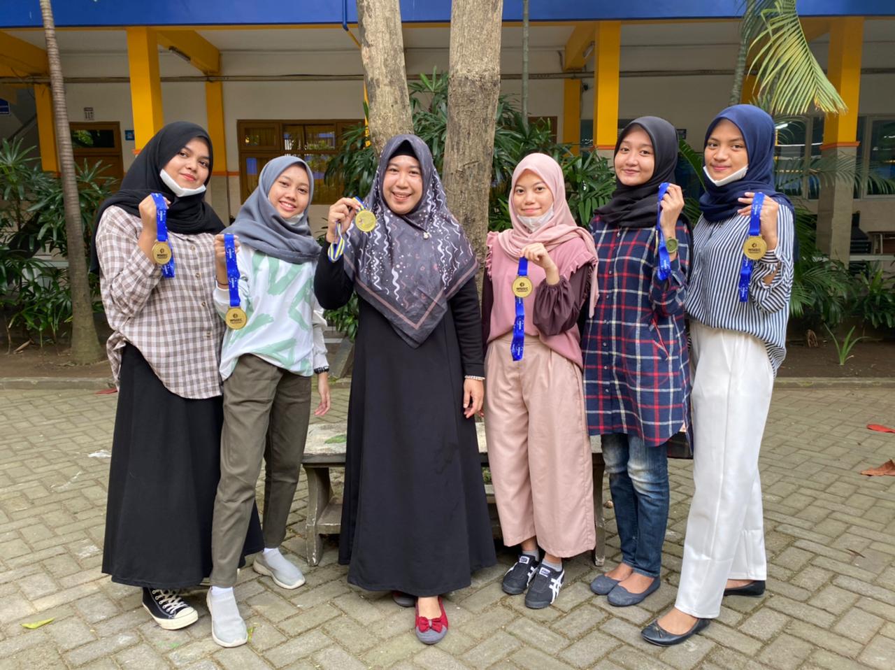 Siswa Smamda 2 Sidoarjo Raih Juara I WSEEC 2021 Gara-gara Ampas Tebu