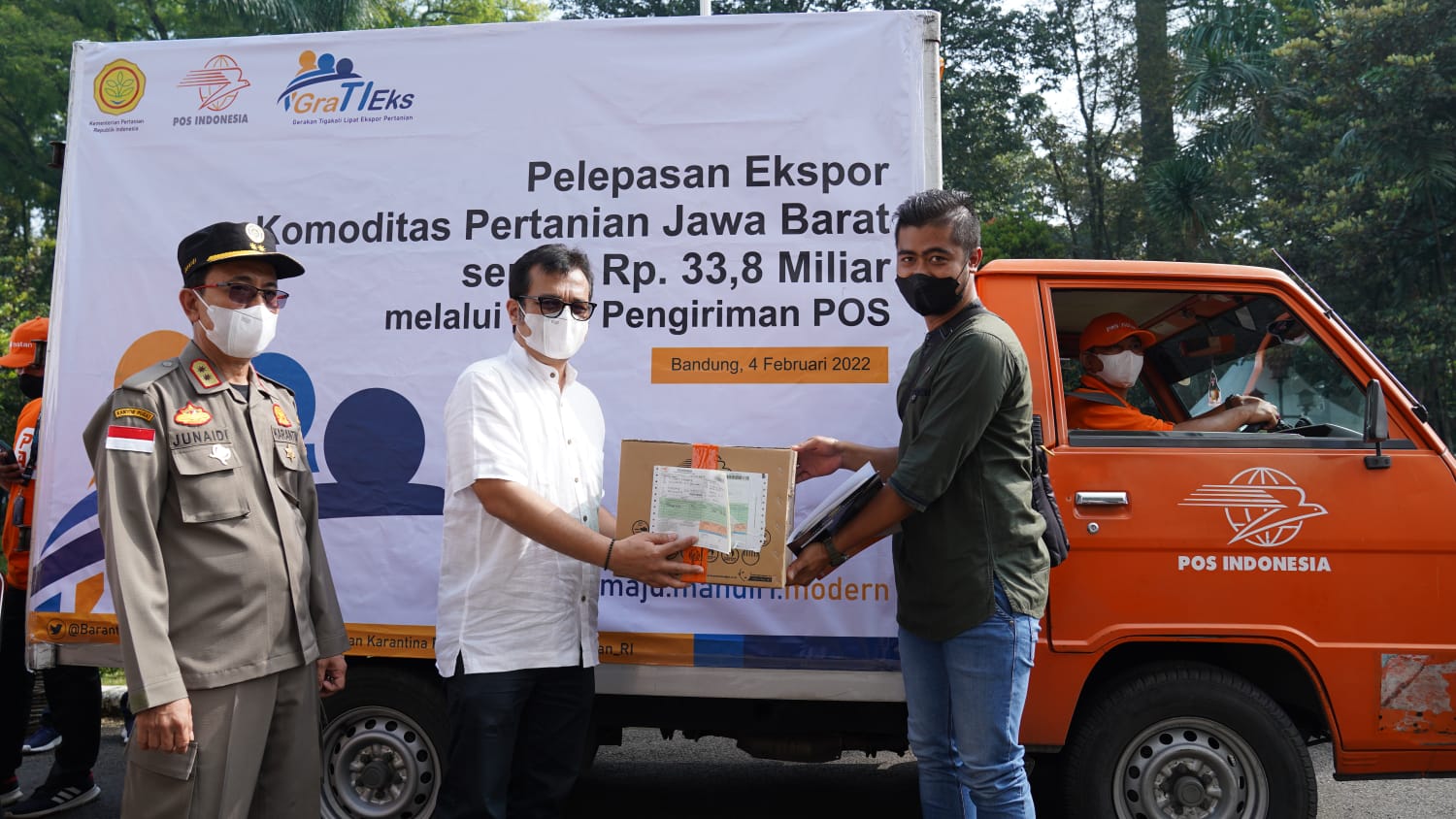 PT Pos Indonesia dan Kementerian Pertanian Bekerja Sama Tingkatkan Ekspor