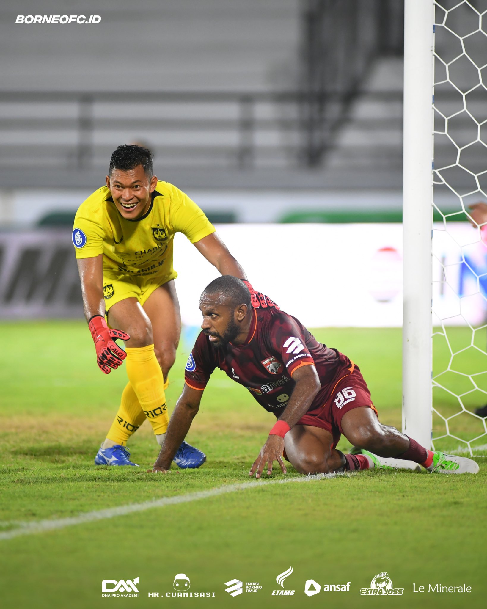 Laga Borneo FC lawan PSIS Semarang