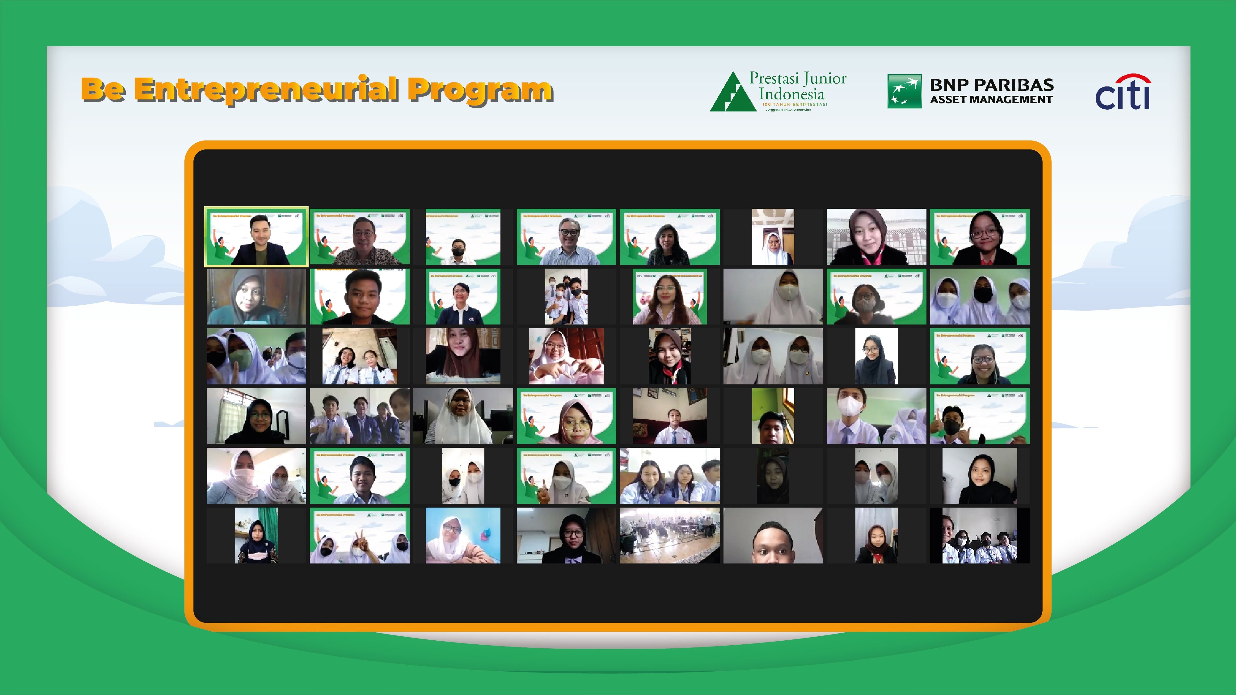 Program Be Entrepreneurial Program yang digagags BNP Management-Citi Indonesia-Prestasi Junior Indoensia