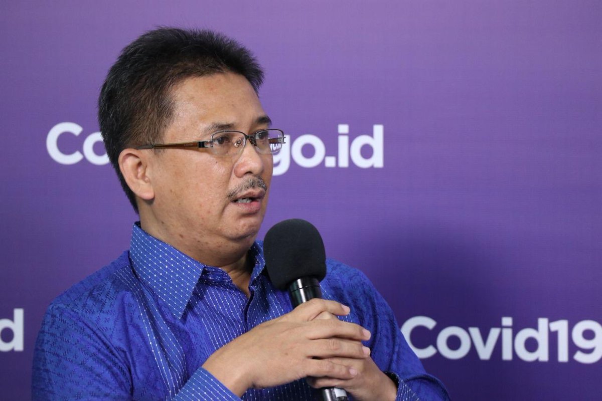 Direktur Utama RSUP Persahabatan Dr.dr Agus Dwi Susanto, Sp.P(K), FAPSR, FISR.