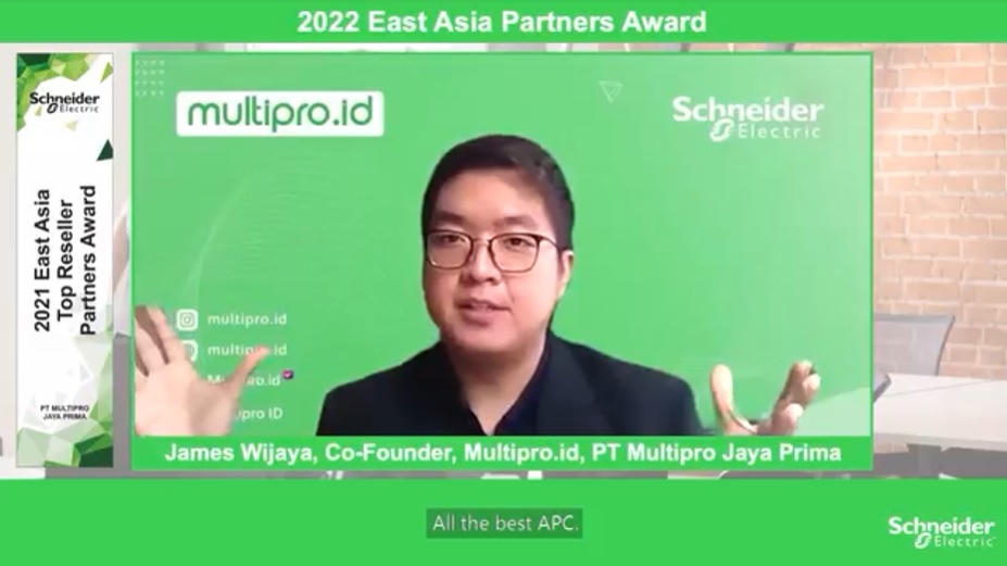 Co Founder  Multipro.id, James Wijaya.