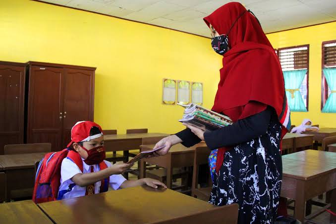 Ilustrasi pembelajaran tatap muka