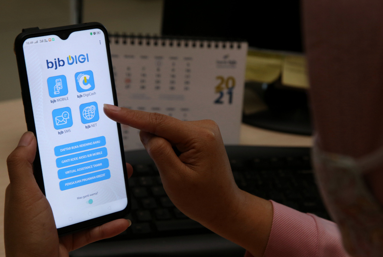 Aplikasi digital yang terus dikembangkan Bank BJB