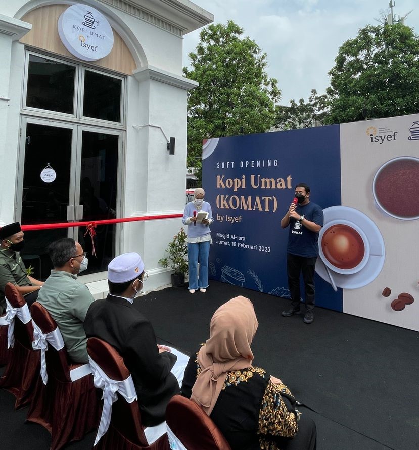 Pembukaan ISYEF Point kedua di Masjid Al-Isra, Tanjung Duren, Jakarta Barat