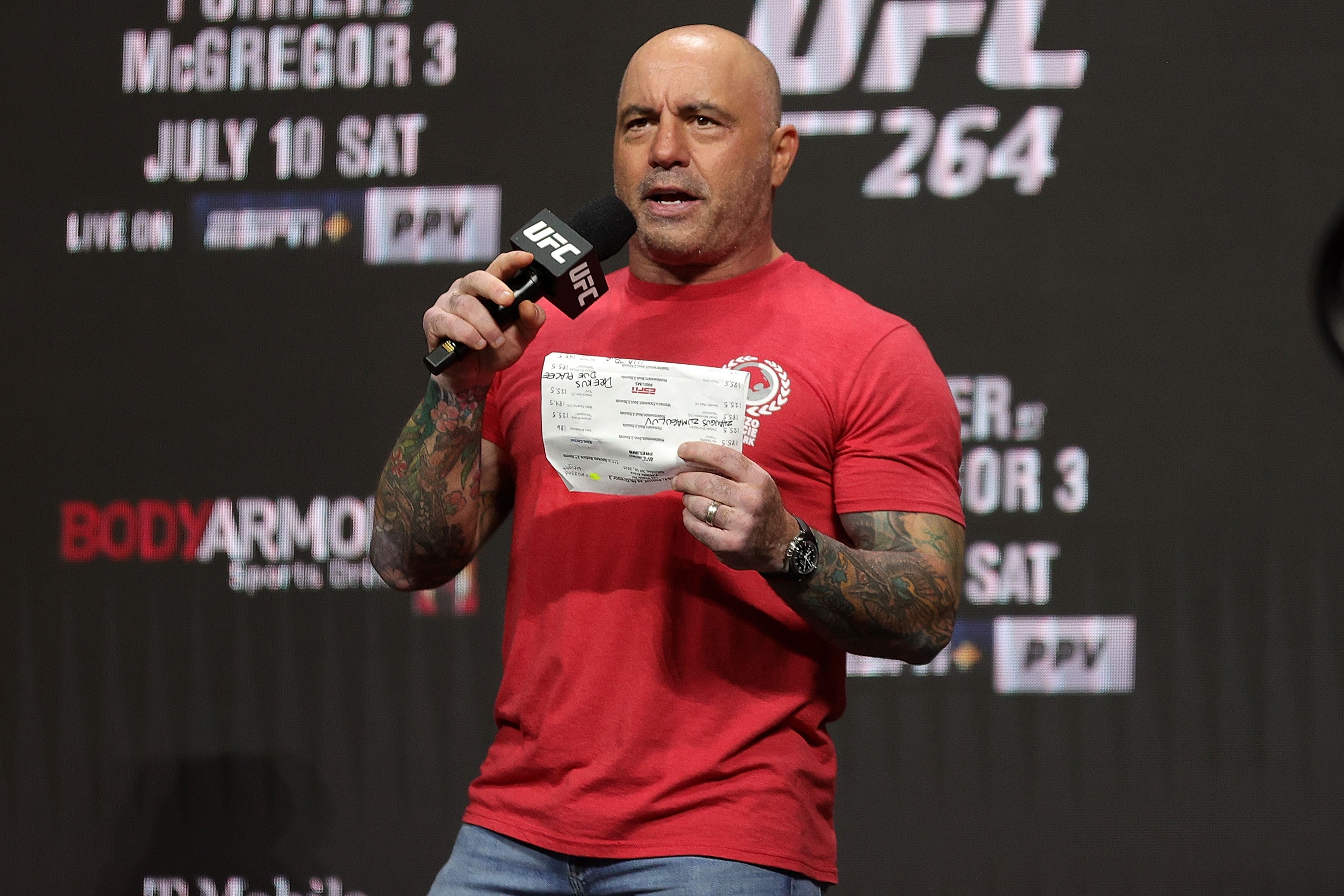 Podcaster Joe Rogan