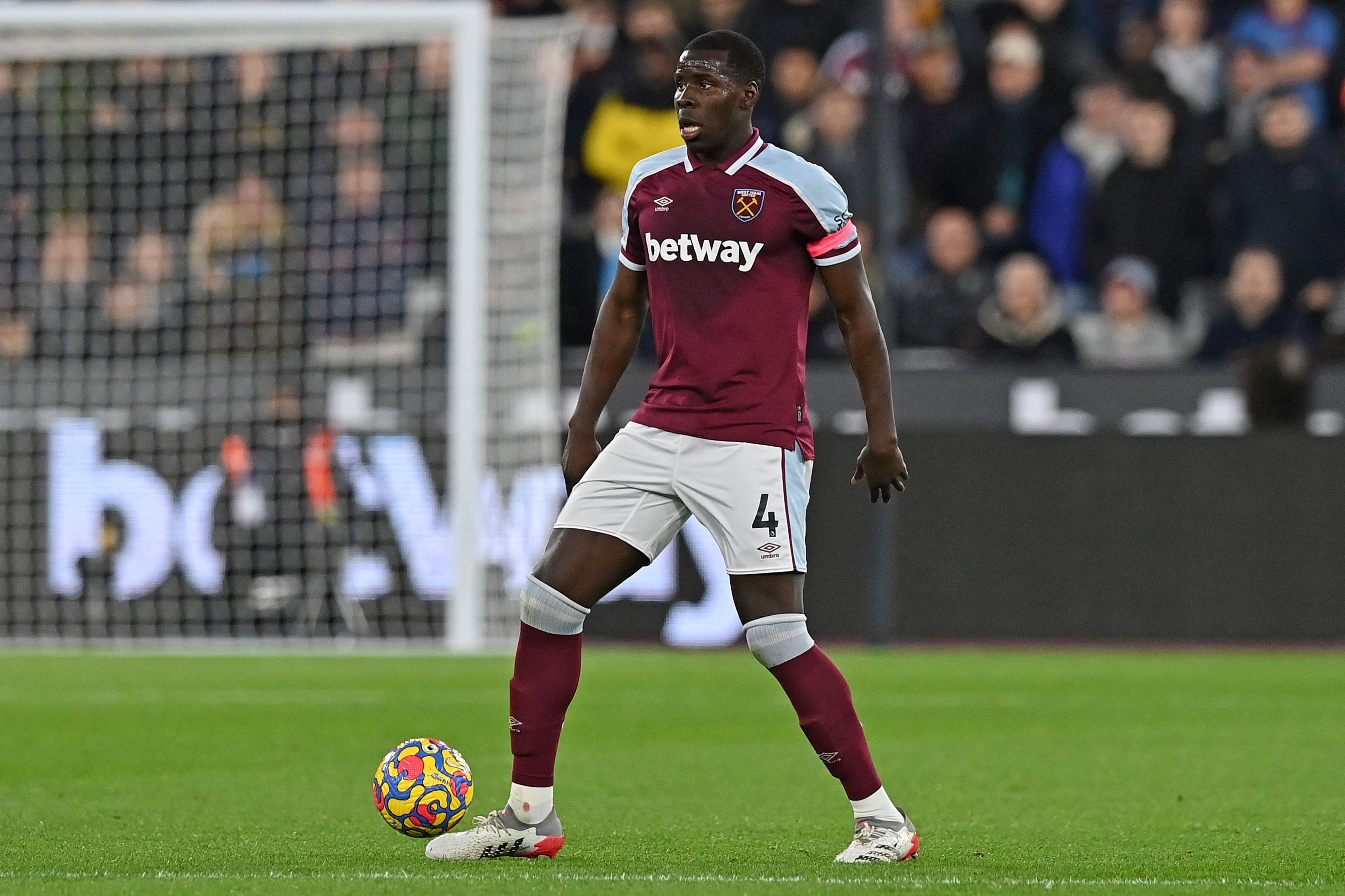 Pemain West Ham United Kurt Zouma