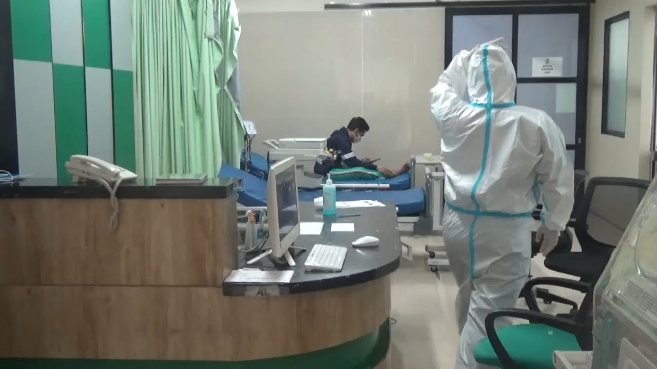 Suasana RSUD Pademangan, Jakarta Utara.