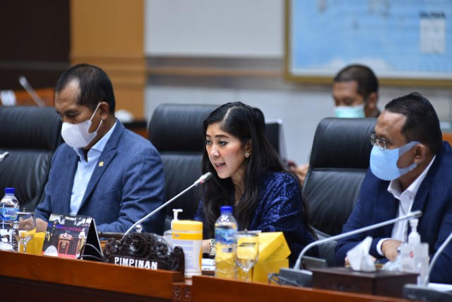 Ketua Komisi I DPR RI Meutya Viada Hafid.