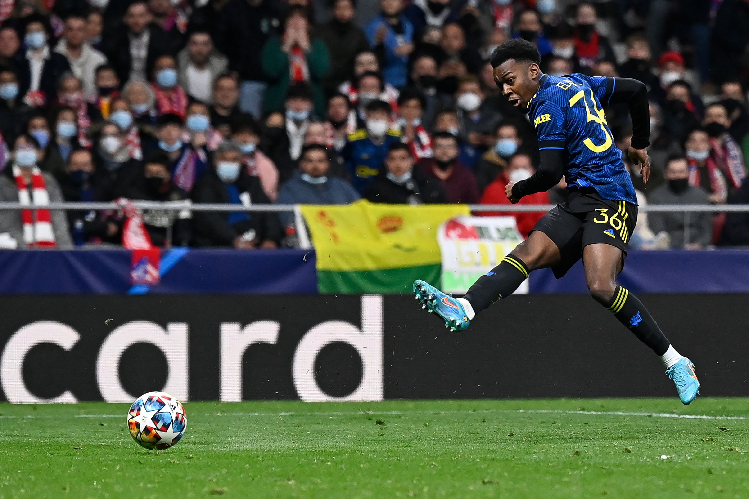 Penyerang Manchester United Anthony Elanga