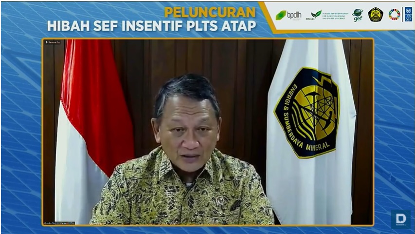 Peluncuran Hibah SEF untuk pemasangan PLTS