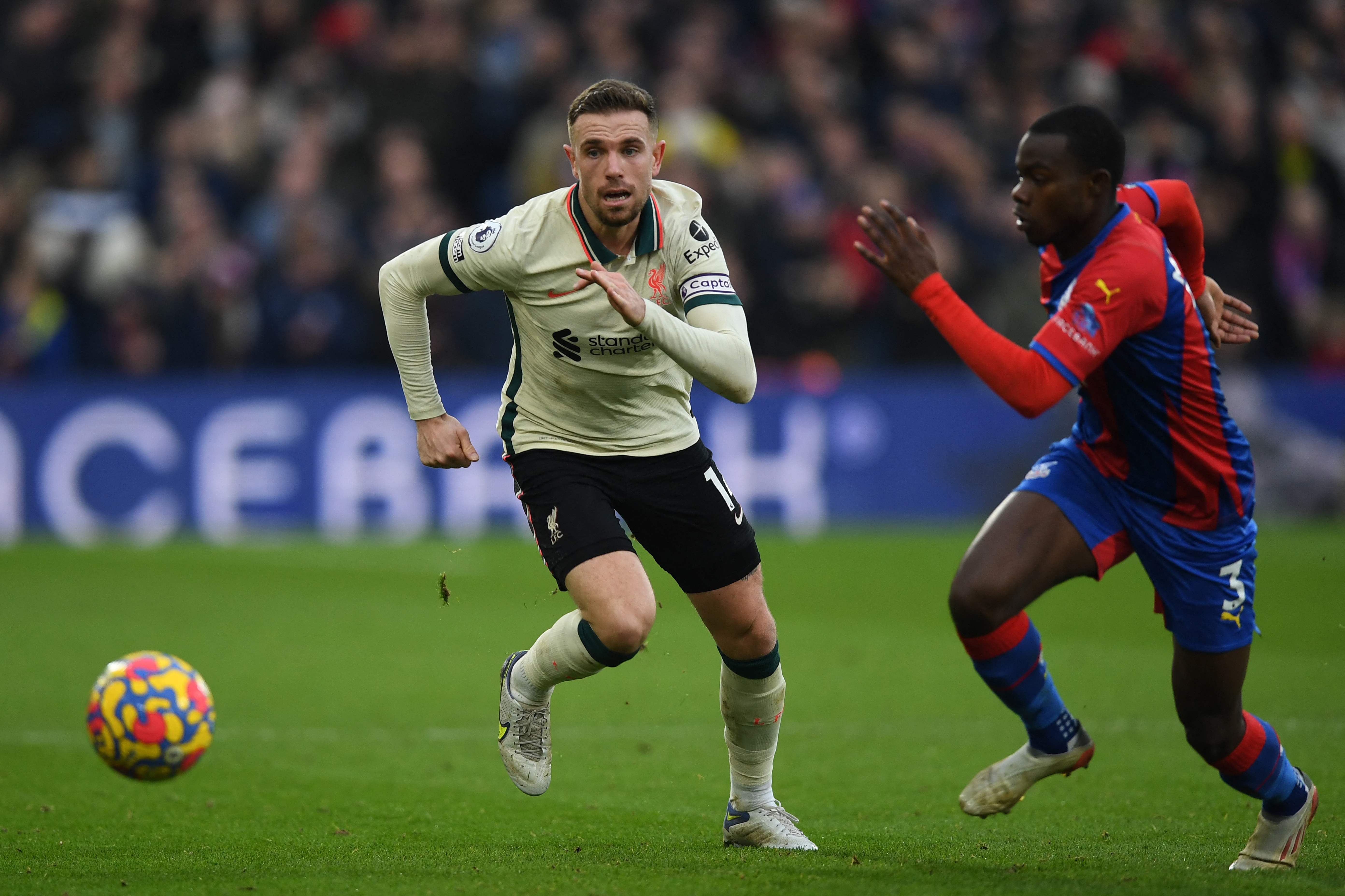 Pemain Liverpool Jordan Henderson