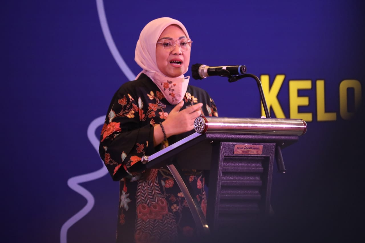 MENTERI Ketenagakerjaan Ida Fauziyah