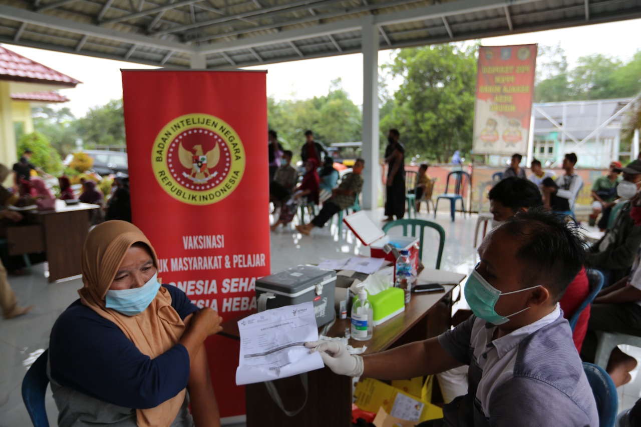 Badan Intelegen Negara Daerah (Binda) Bangka Belitung akan melaksanakan vaksin massaal di pusat perbelanjaan, Kamis (10/2)