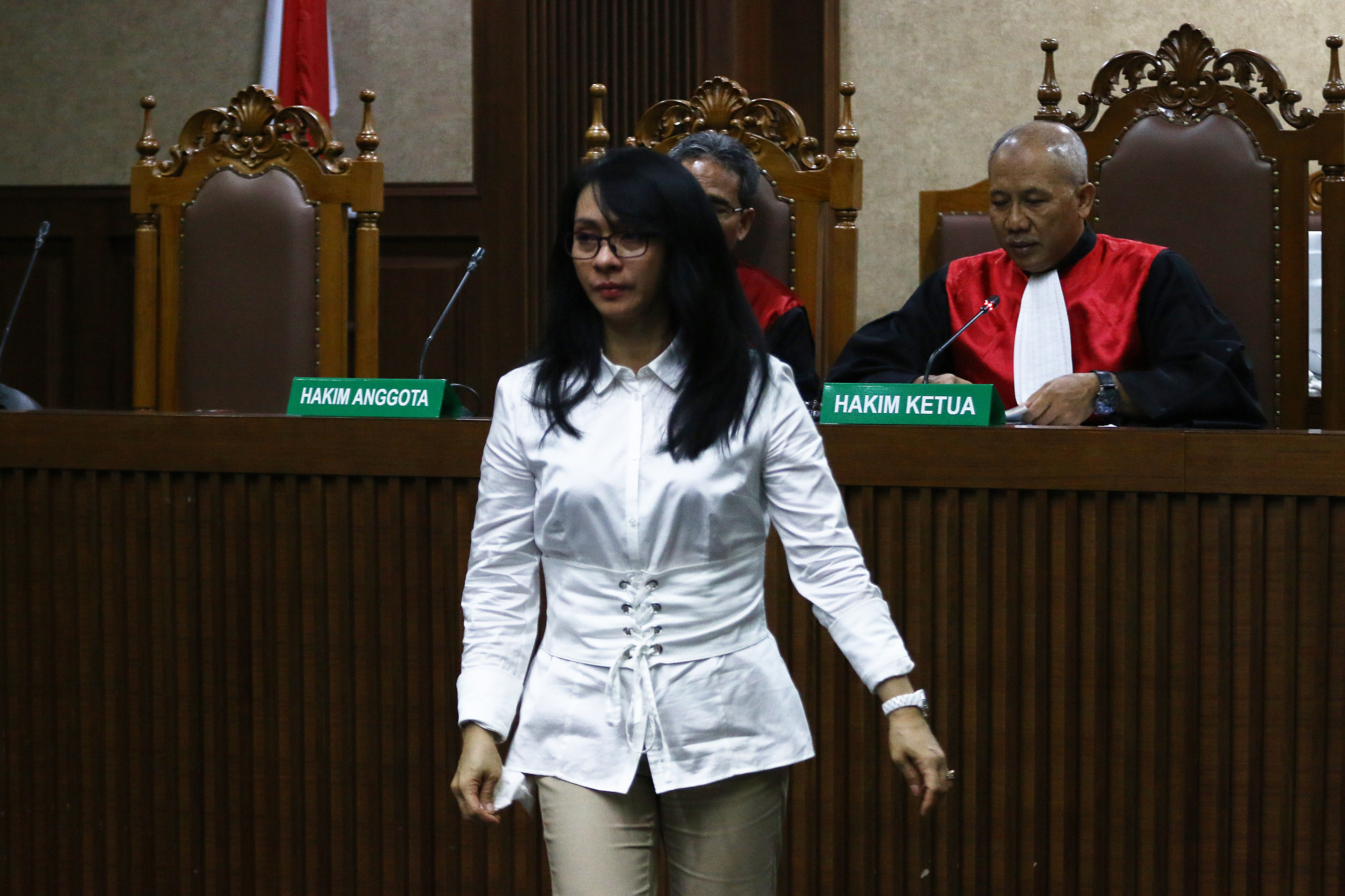 Mantan Bupati Talaud Sri Wahyumi Maria Manalip