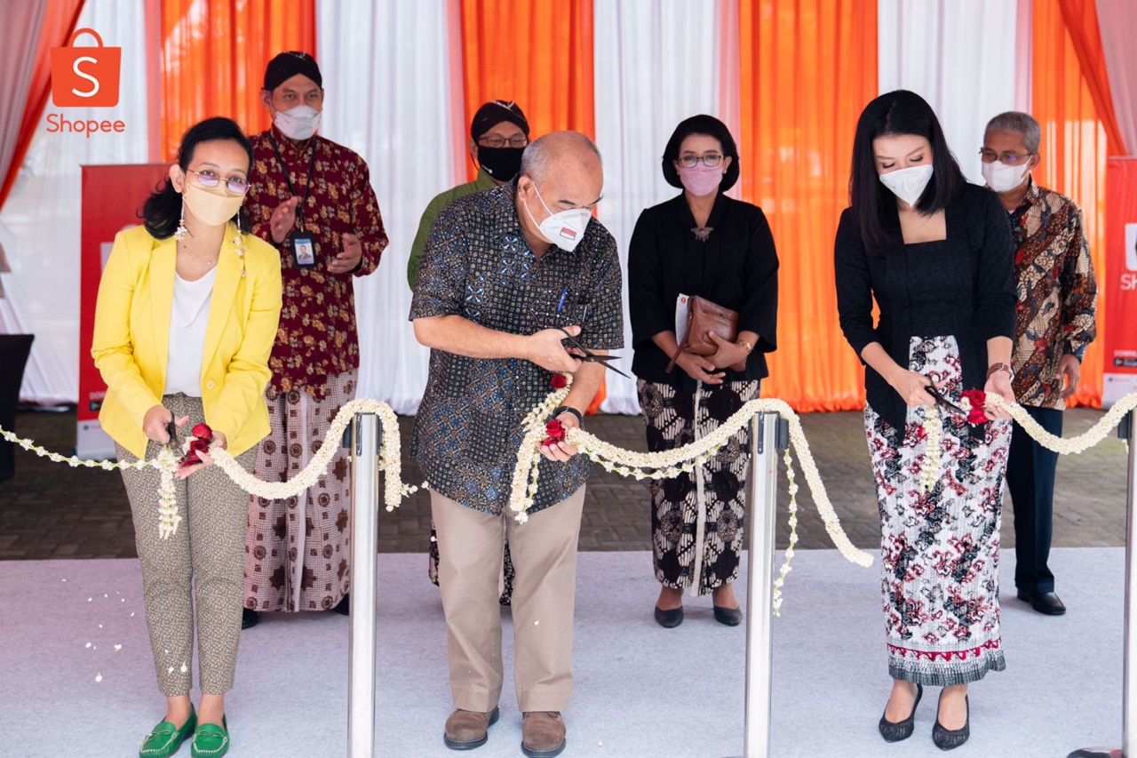 Peresmian Kampus UMKM Shopee di Daerah Istimewa Yogyakarta