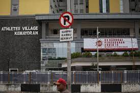 Rumah Sakit Darurat Penanganan Covid-19 Wisma Atlet Kemayoran.