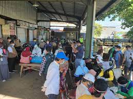 Ilustrasi: Rapid test di Kalimantan Selatan. 