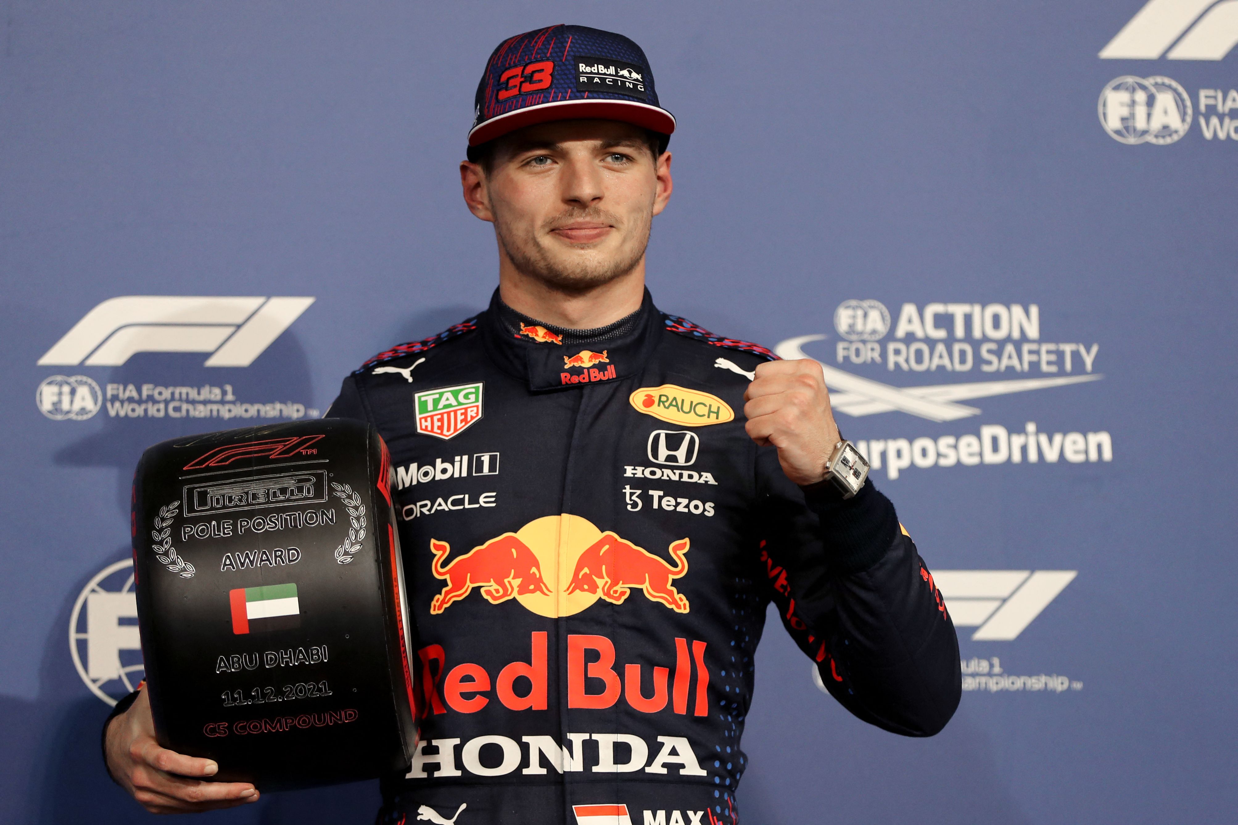 Pembalap tim Red Bull Max Verstappen