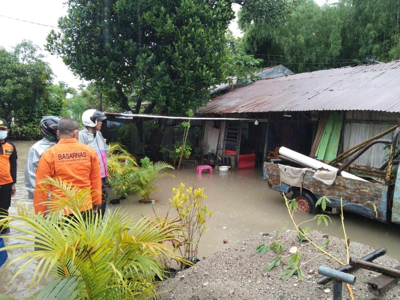 Banjir di Kupang, NTT.
