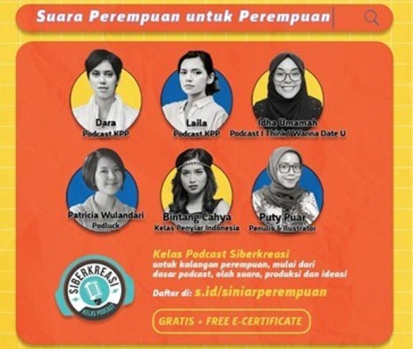 Kemenkominfo dan Siberkreasi Bekerja Sama dengan Spotify di Indonesia, Tingkatkan Kemampuan Podcasters Generasi Muda.   