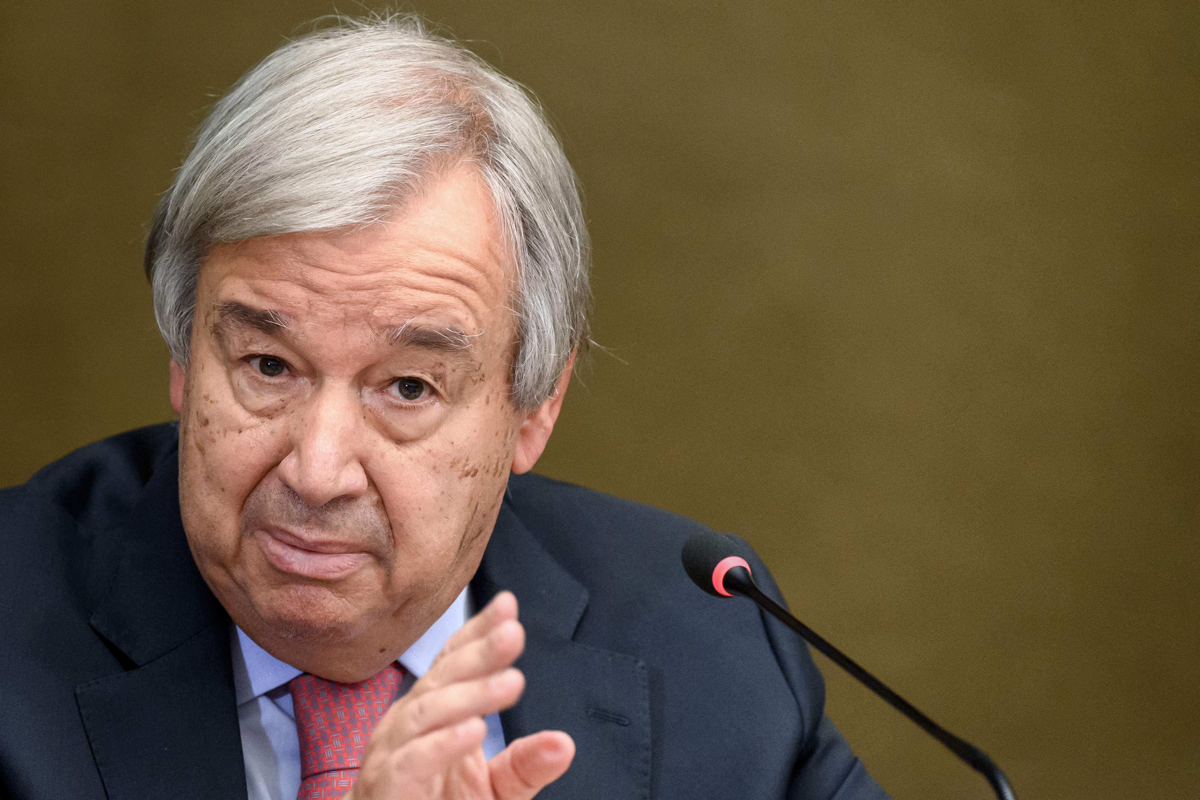 Sekjen PBB Antonio Guterres