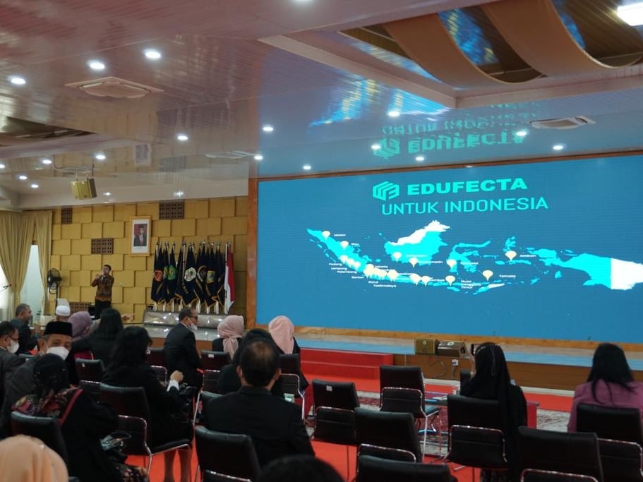 Rangkaian kunjungan itu bertujuan menyosialisasikan Edufecta sebagai aplikasi penyedia Sistem Informasi Manajemen Perguruan Tinggi.