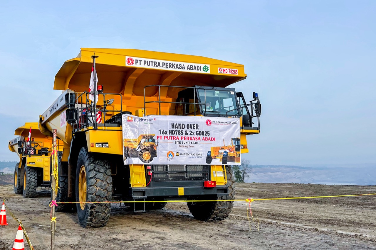 kendaraan berat milik PT PPA