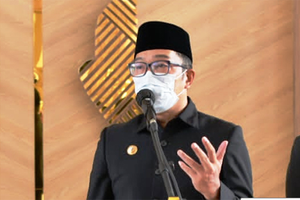Gubernur Jawa Barat Ridwan Kamil.