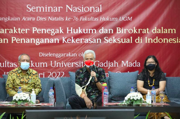 Ganjar Pranowo Dorong Korban Kekerasan Seksual tak Takut Lapor