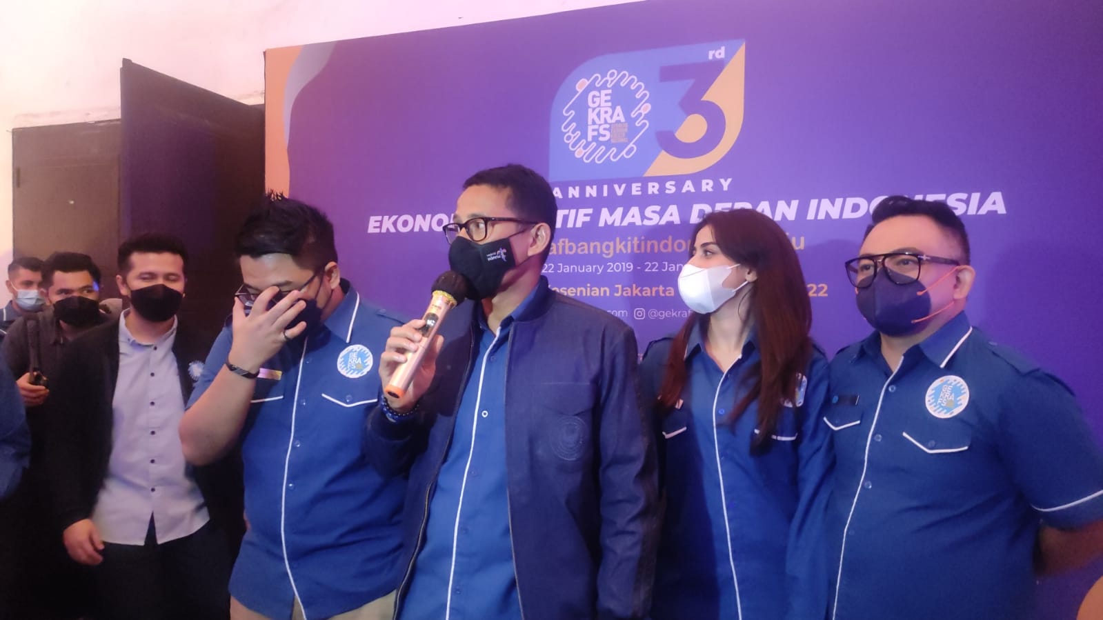 Sandiaga Sebut Pelaku Usaha Kreatif Berkontribusi dalam Pemulihan Ekonomi 