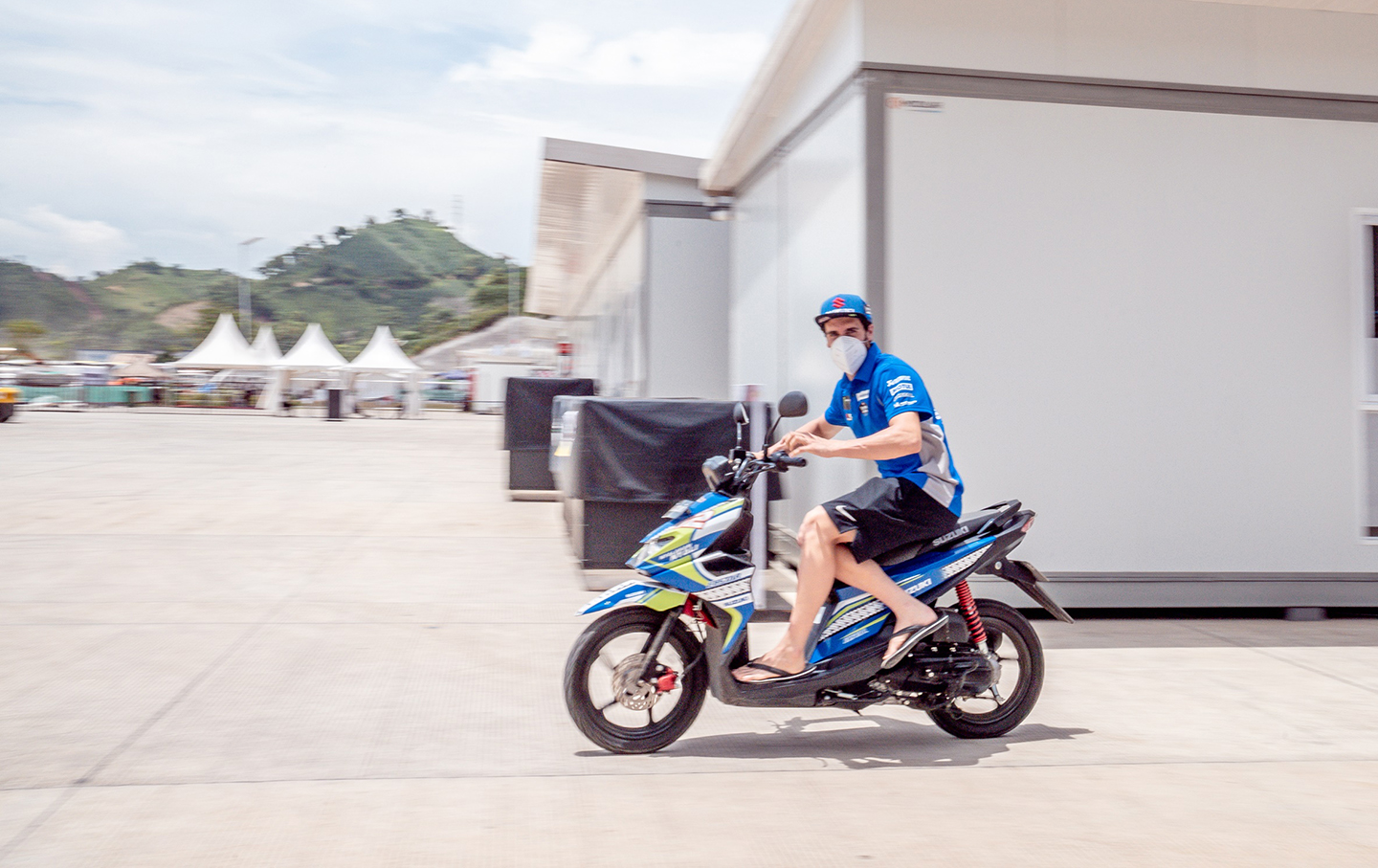 Suzuki Nex II dan Nex Crossover Jadi Andalan Joan Mir dan Alex Rins di Mandalika