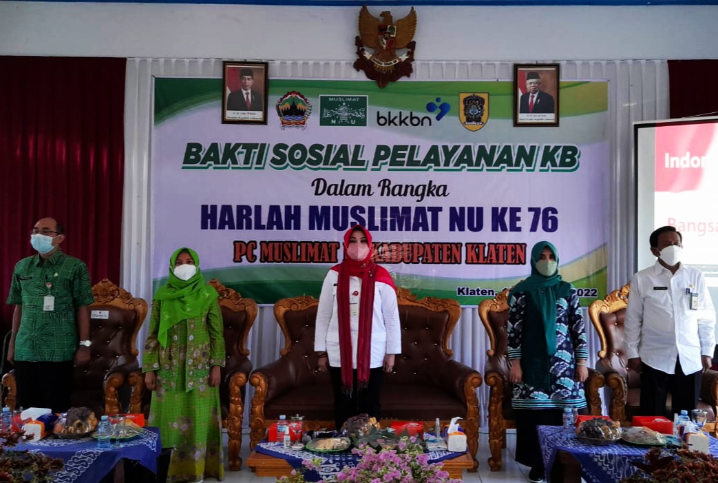 Bakti Sosial Pelayanan KB oleh Muslimat NU Jawa Tengah